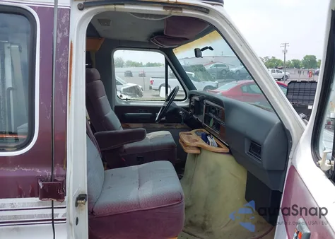 1991 Ford Econoline E150 Van from USA, damaged, VIN 1FDEE14N6MHA13731